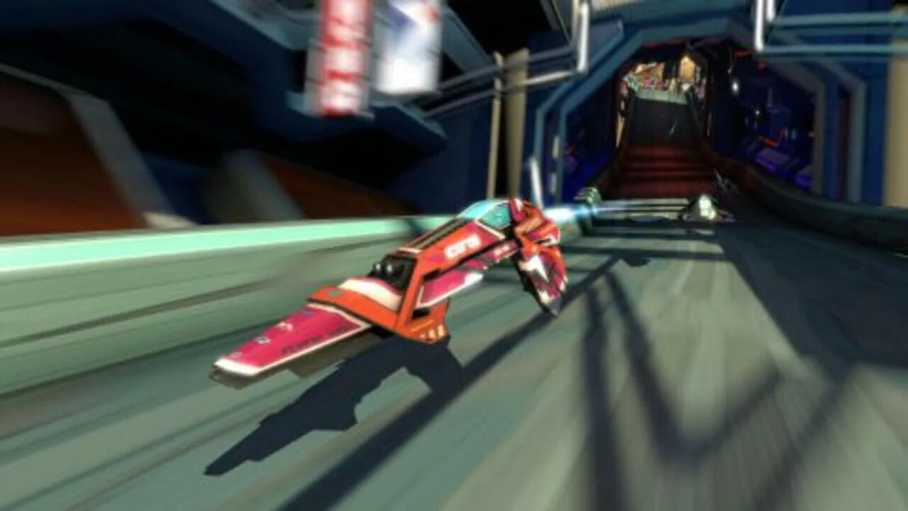 Wipeout HD gameplay on PlayStation 3