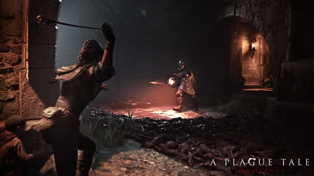 A Plague Tale: Innocence gameplay on PlayStation 4