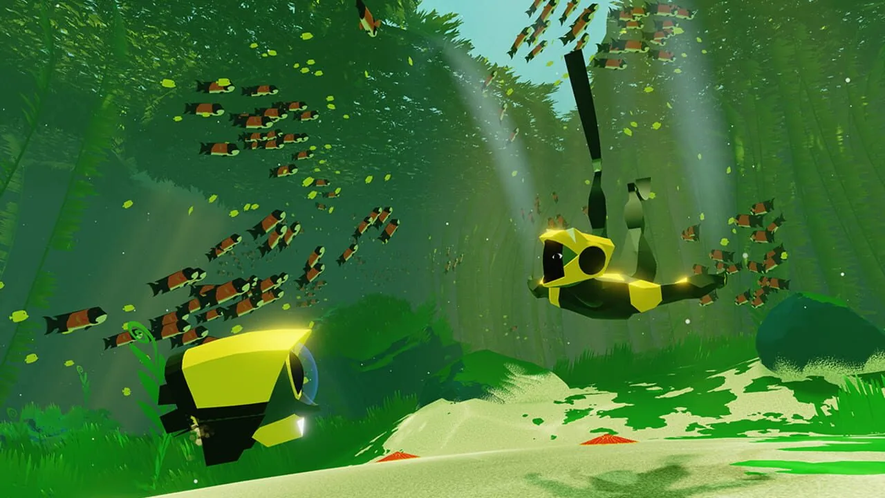 Abzu gameplay on PlayStation 4