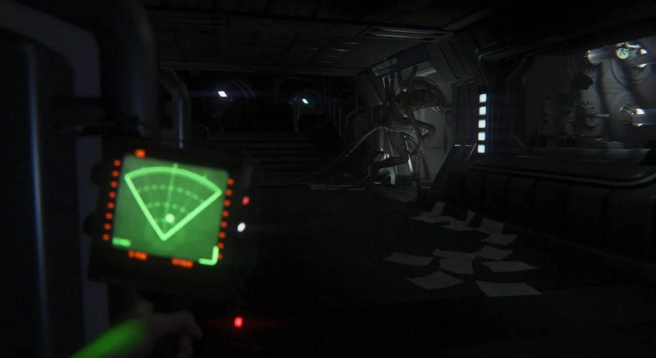 Alien: Isolation gameplay on PlayStation 4