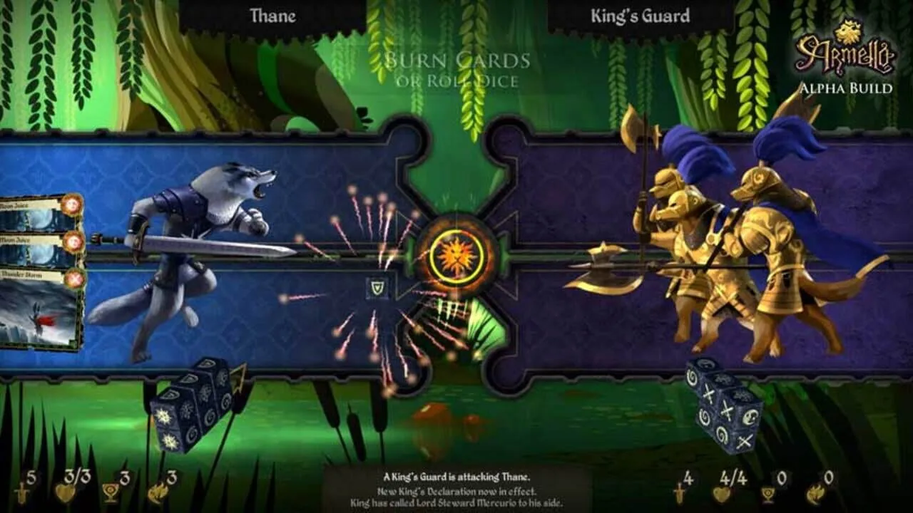 Armello gameplay on PlayStation 4
