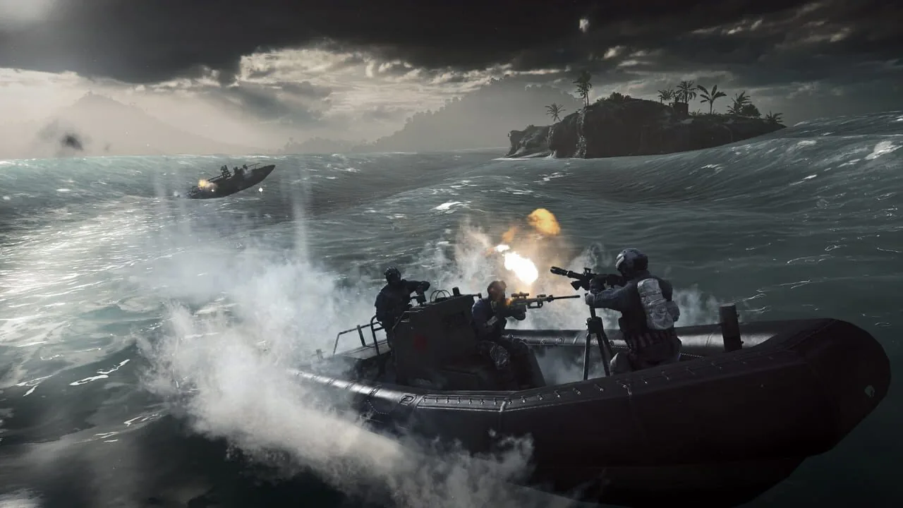 Battlefield 4 gameplay on PlayStation 4