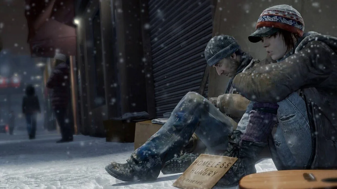 Beyond: Two Souls gameplay on PlayStation 4