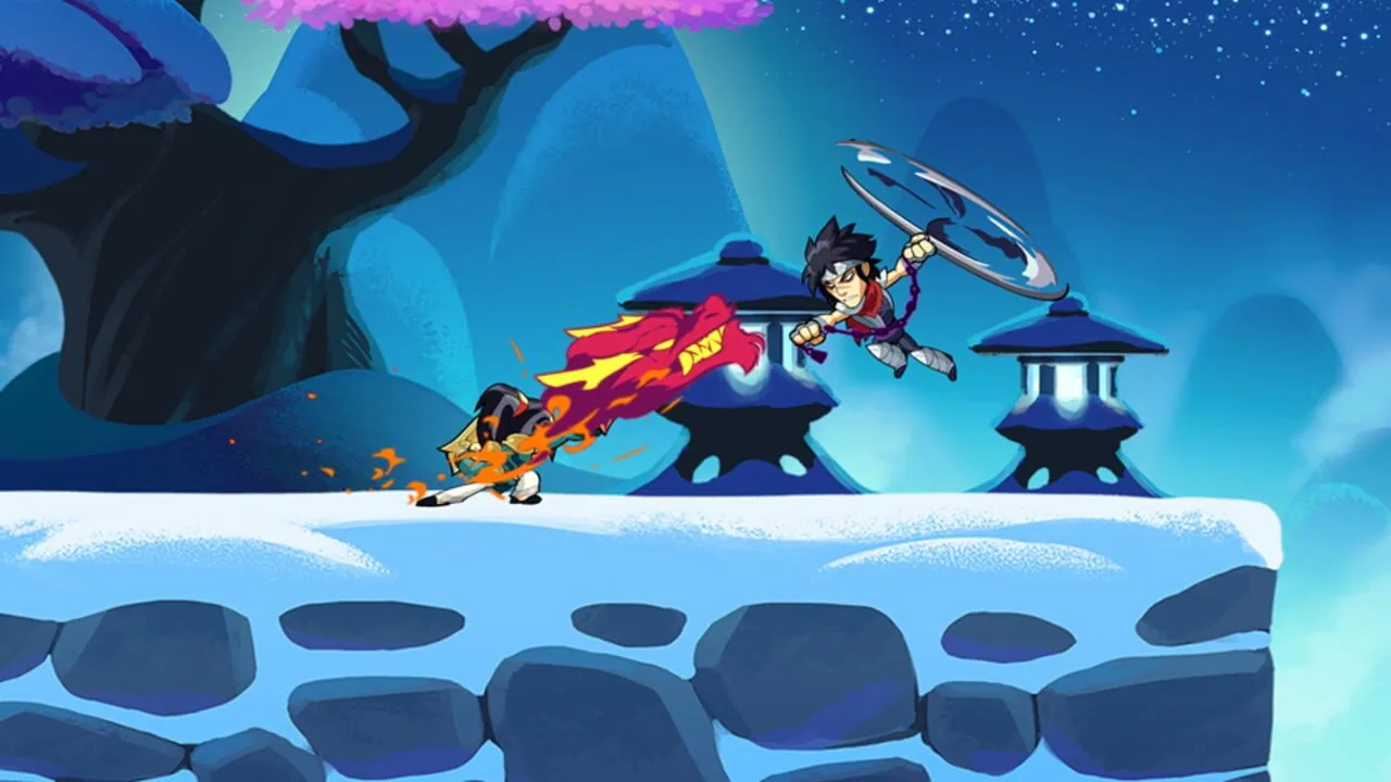 Brawlhalla gameplay on PlayStation 4