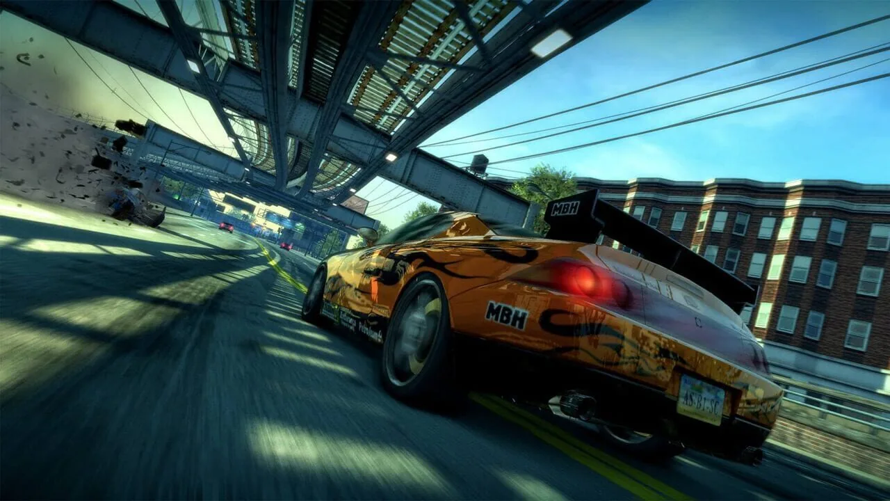 Burnout Paradise Remastered gameplay on PlayStation 4