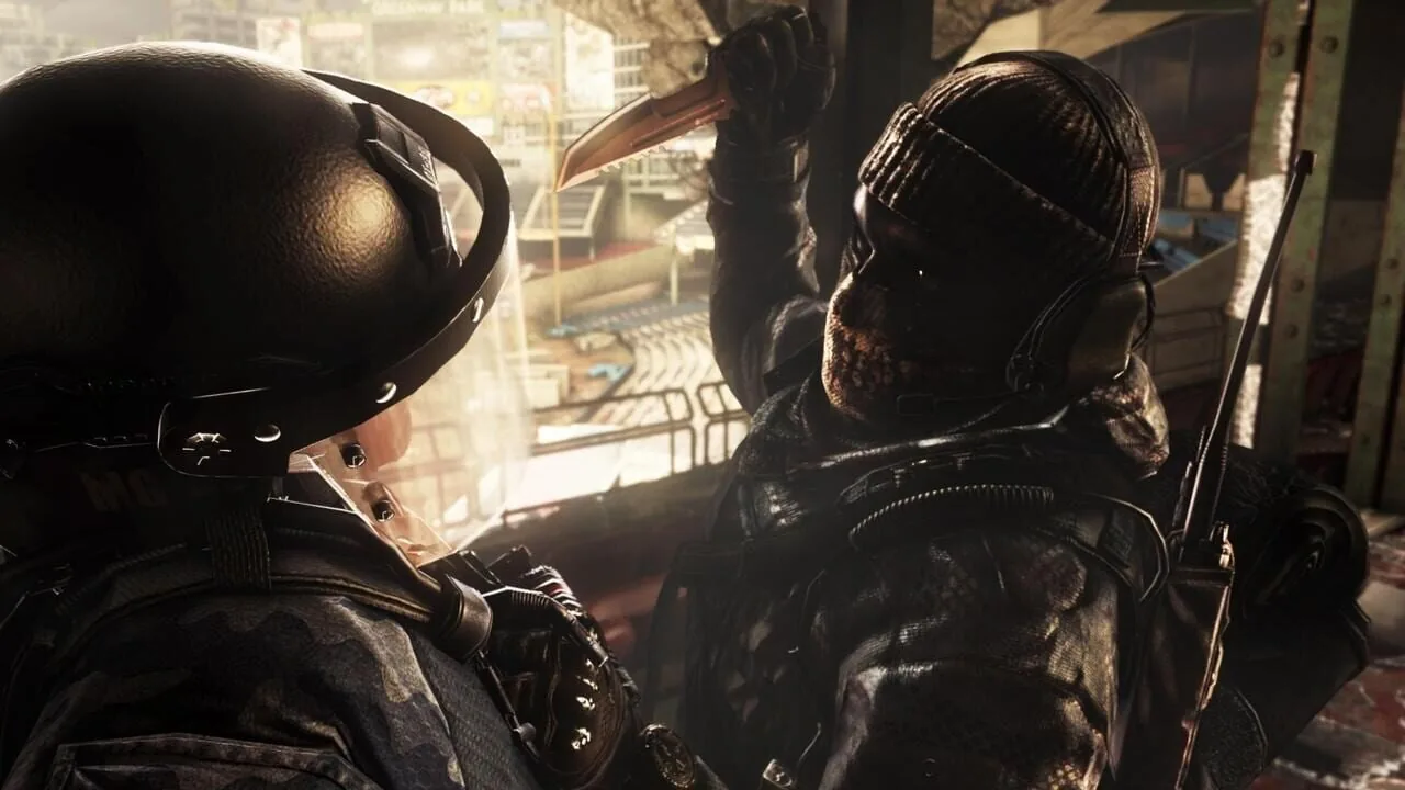 Call of Duty: Ghosts gameplay on PlayStation 4