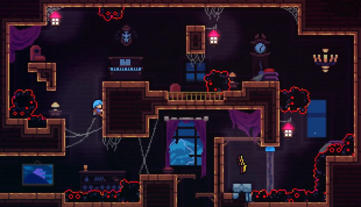 Celeste gameplay on PlayStation 4