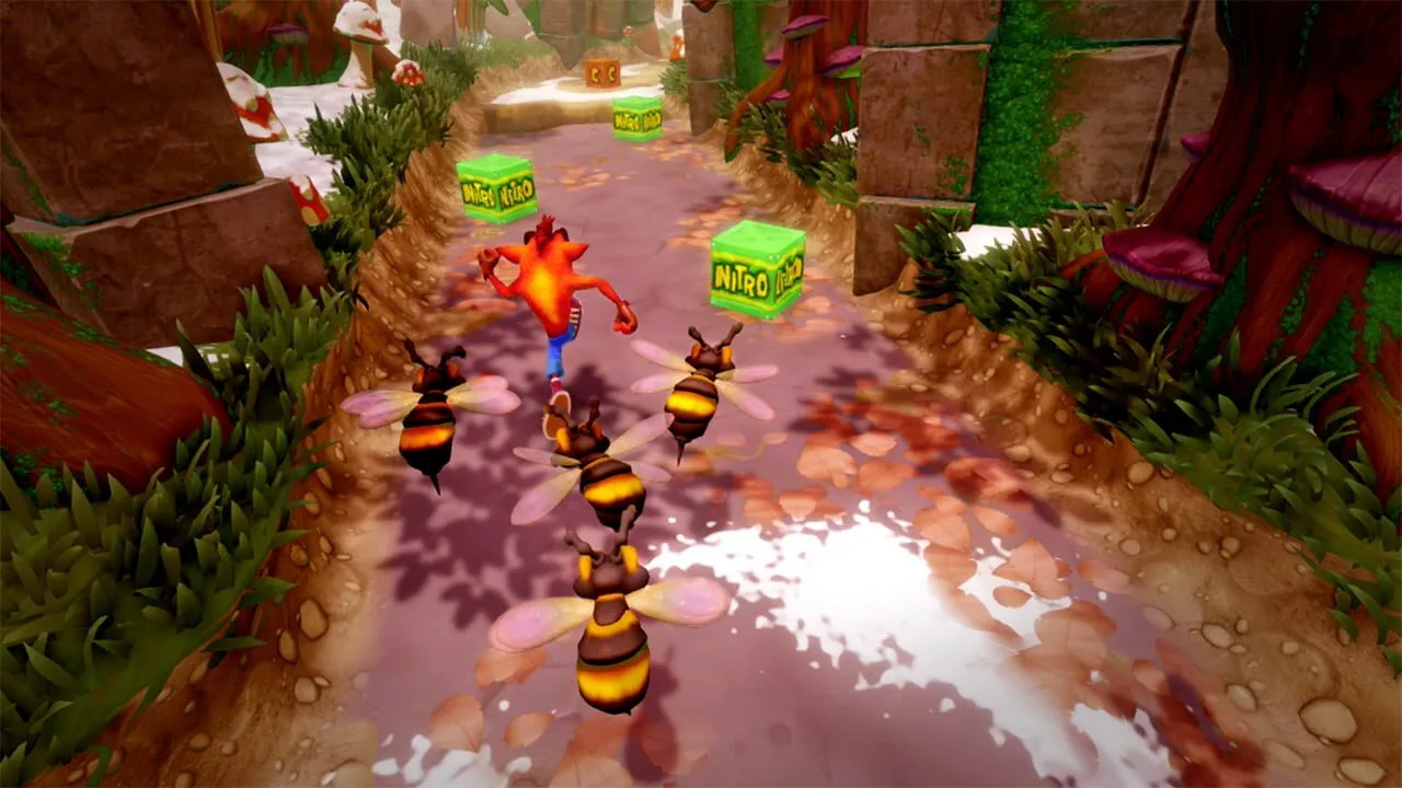 Crash Bandicoot N. Sane Trilogy gameplay on PlayStation 4