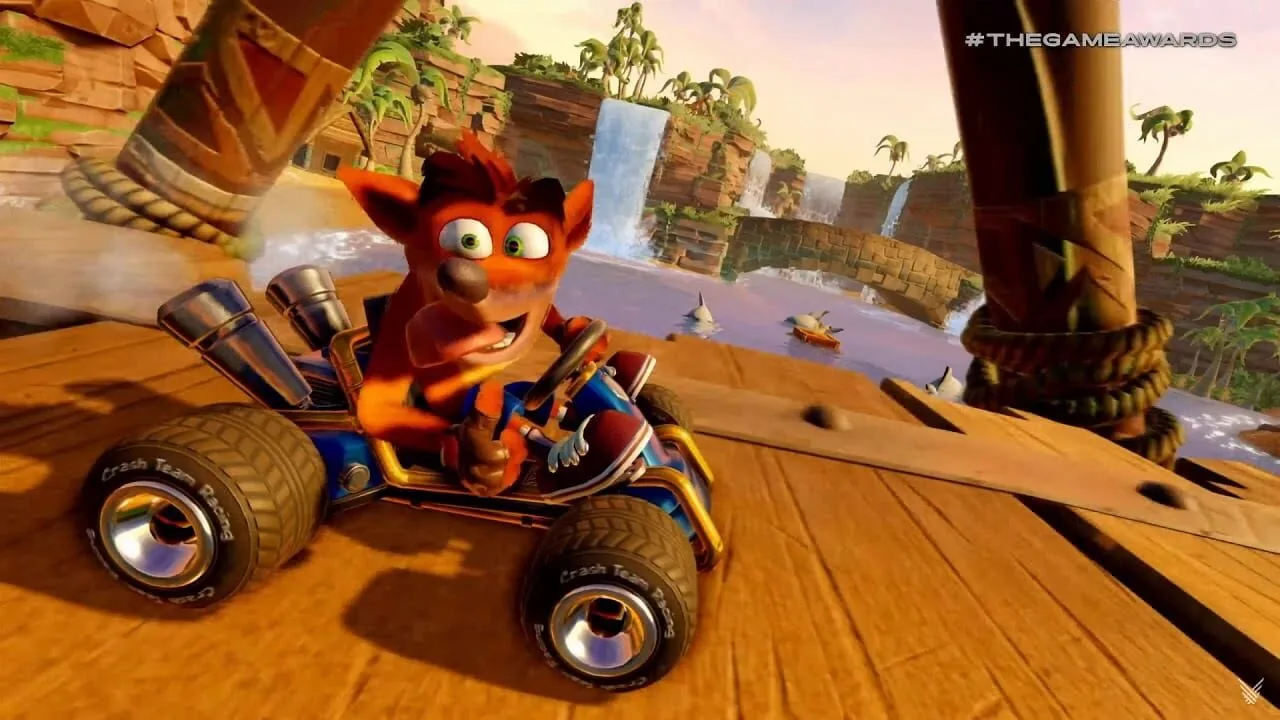 Crash Team Racing Nitro-Fueled gameplay on PlayStation 4
