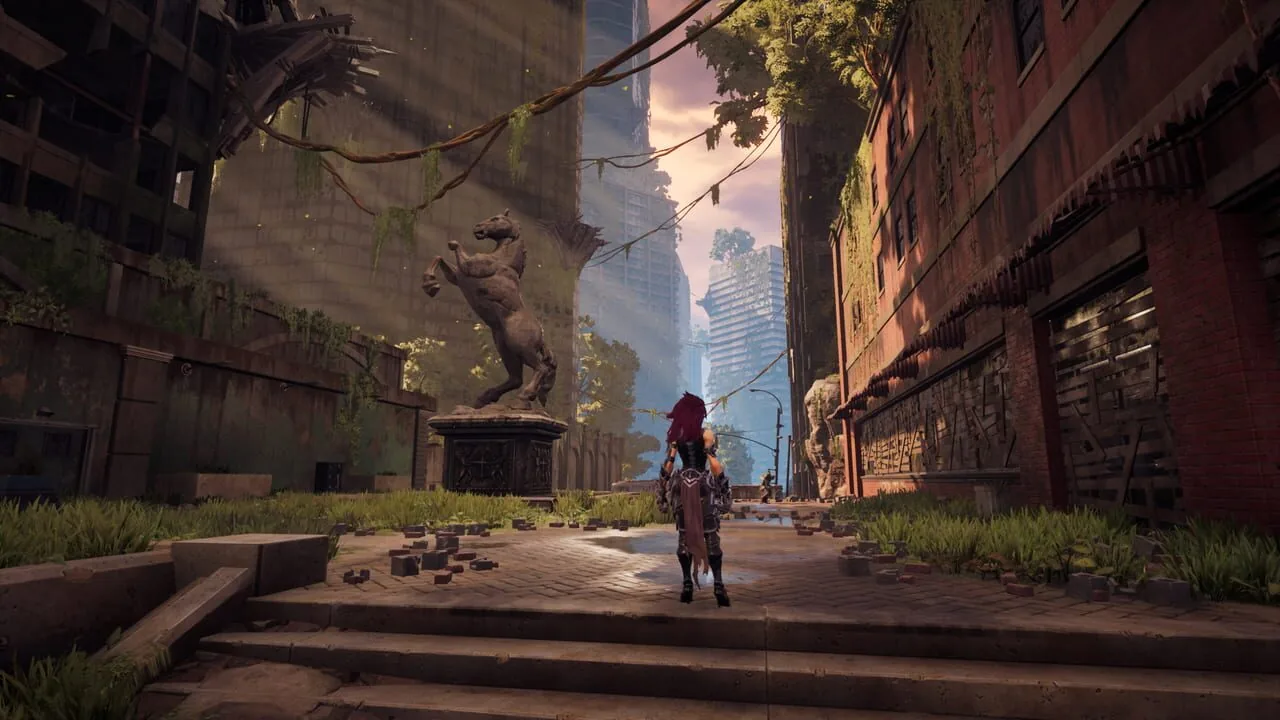 Darksiders III gameplay on PlayStation 4