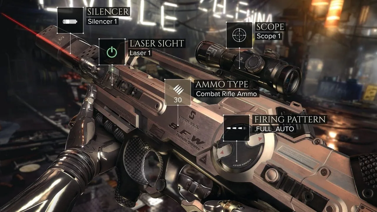 Deus Ex: Mankind Divided gameplay on PlayStation 4