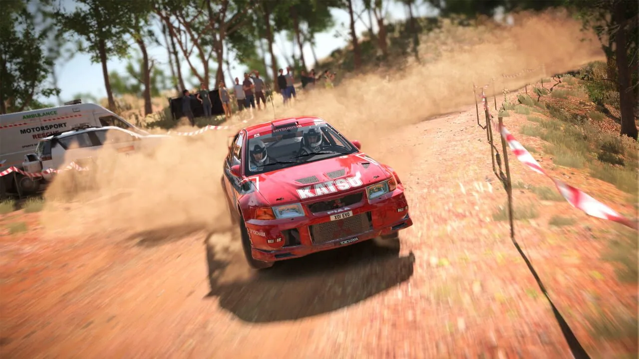 Dirt 4 gameplay on PlayStation 4