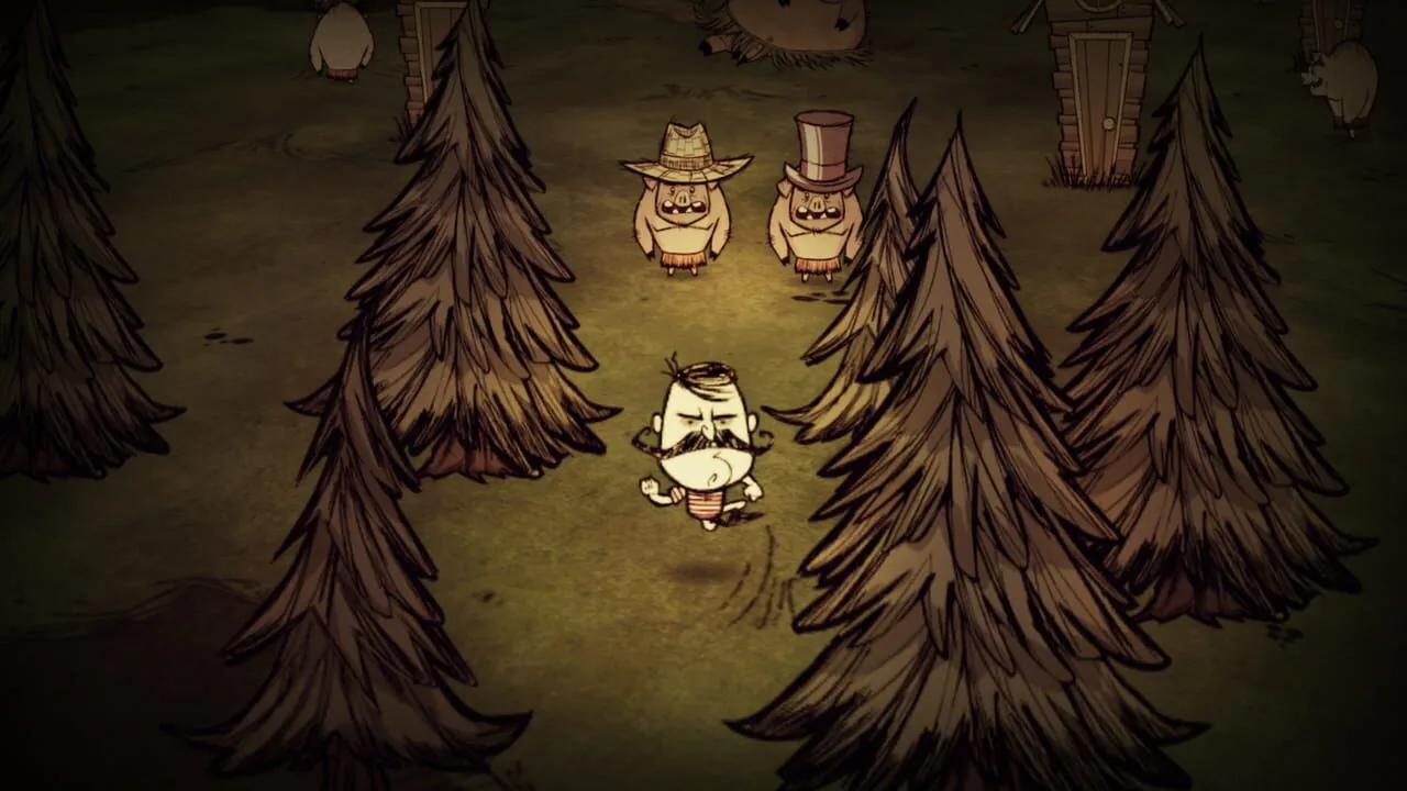 Don't Starve gameplay on PlayStation 4