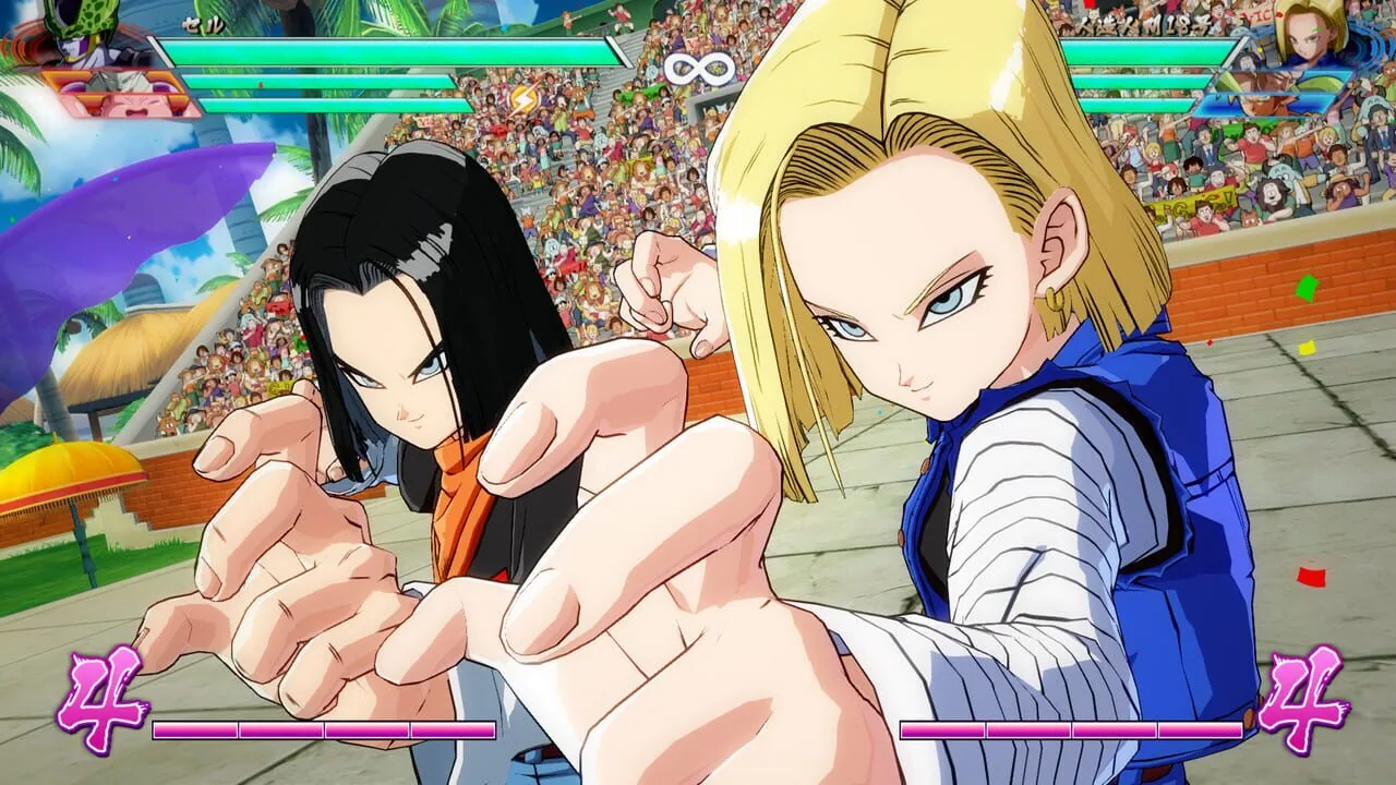 Dragon Ball FighterZ gameplay on PlayStation 4