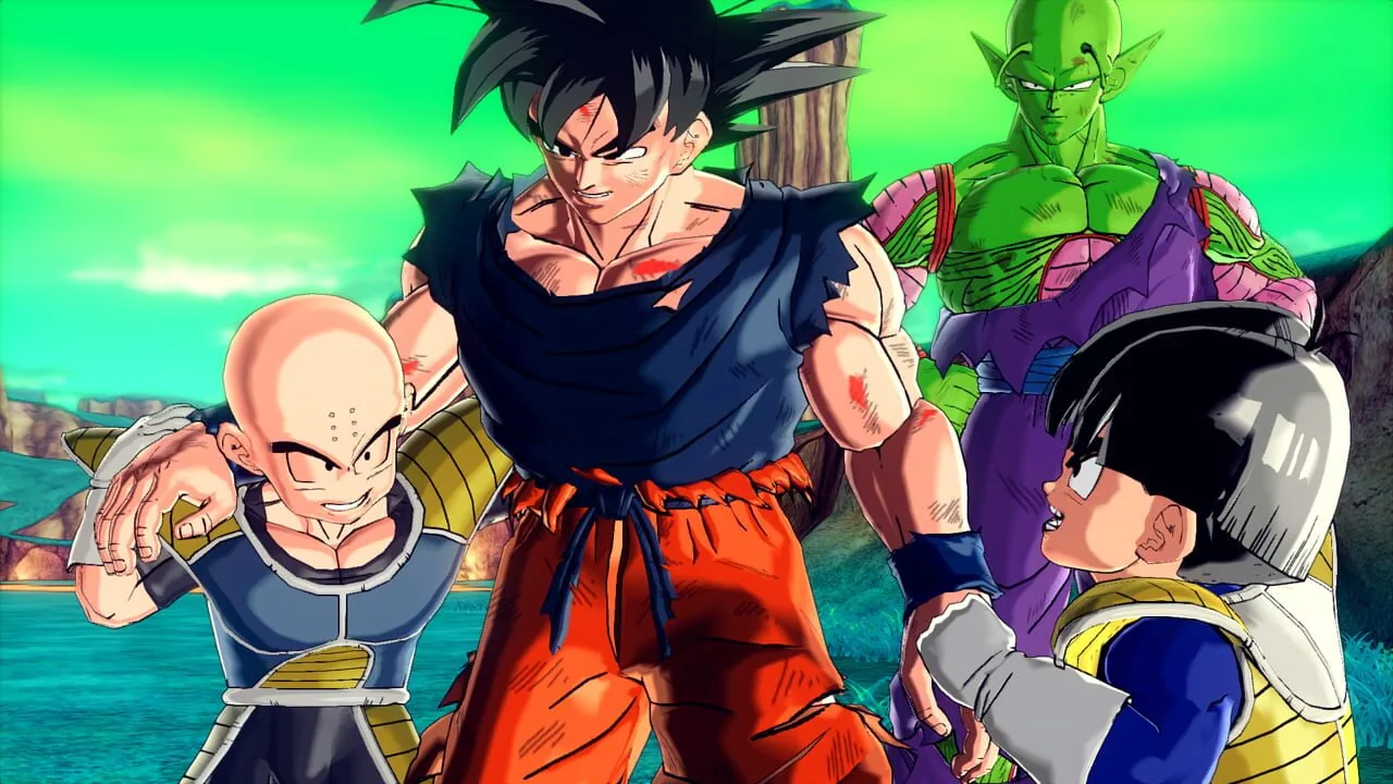 Dragon Ball Xenoverse gameplay on PlayStation 4