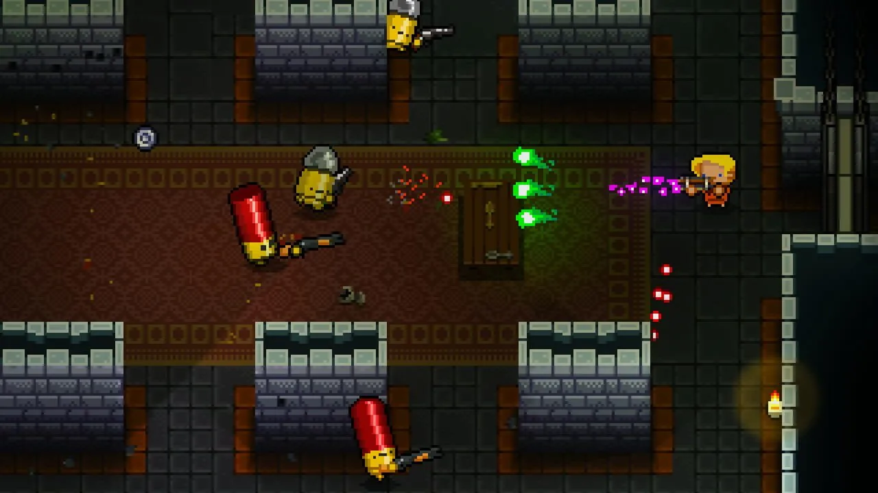 Enter the Gungeon gameplay on PlayStation 4