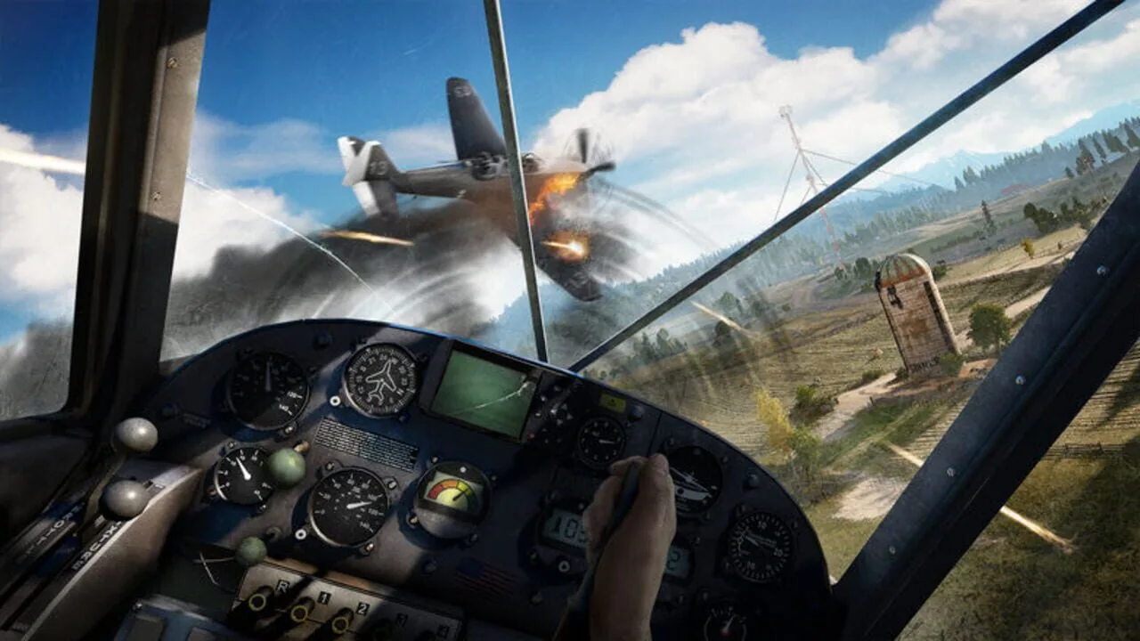 Far Cry 5 gameplay on PlayStation 4
