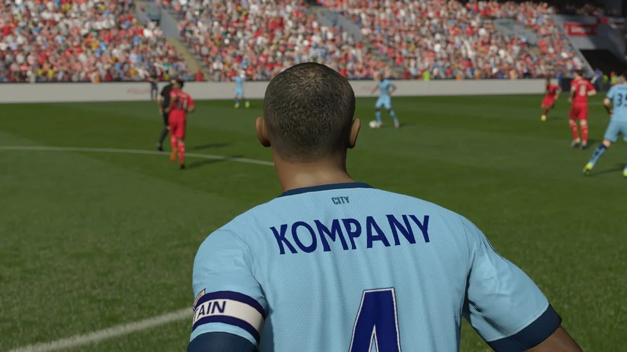 FIFA 15 gameplay on PlayStation 4