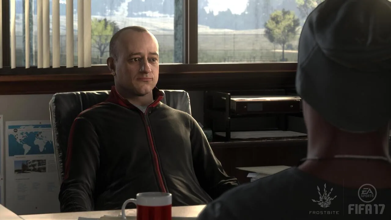 FIFA 17 gameplay on PlayStation 4
