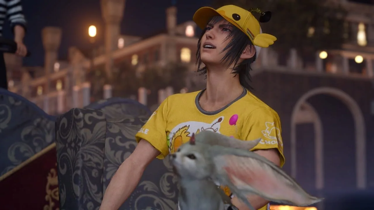 Final Fantasy XV gameplay on PlayStation 4