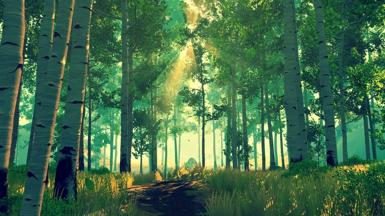 Firewatch gameplay on PlayStation 4