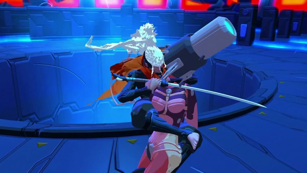 Furi gameplay on PlayStation 4