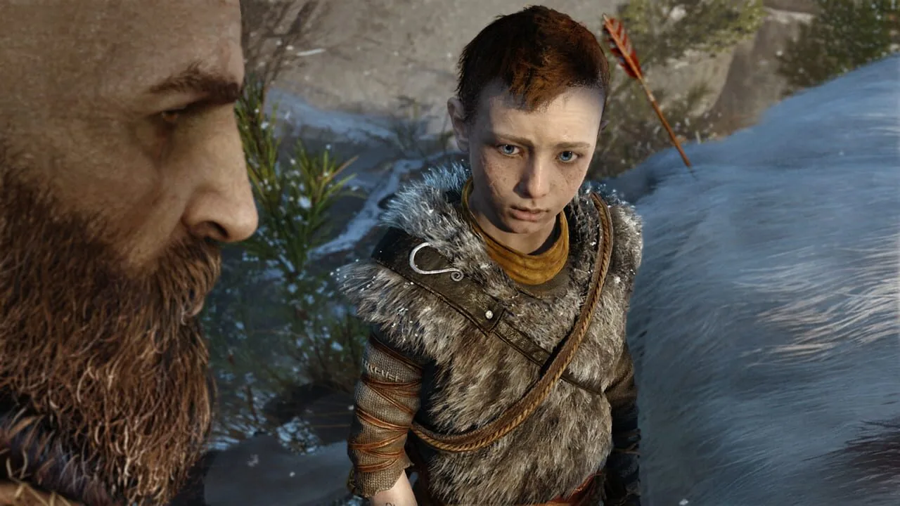 God of War gameplay on PlayStation 4