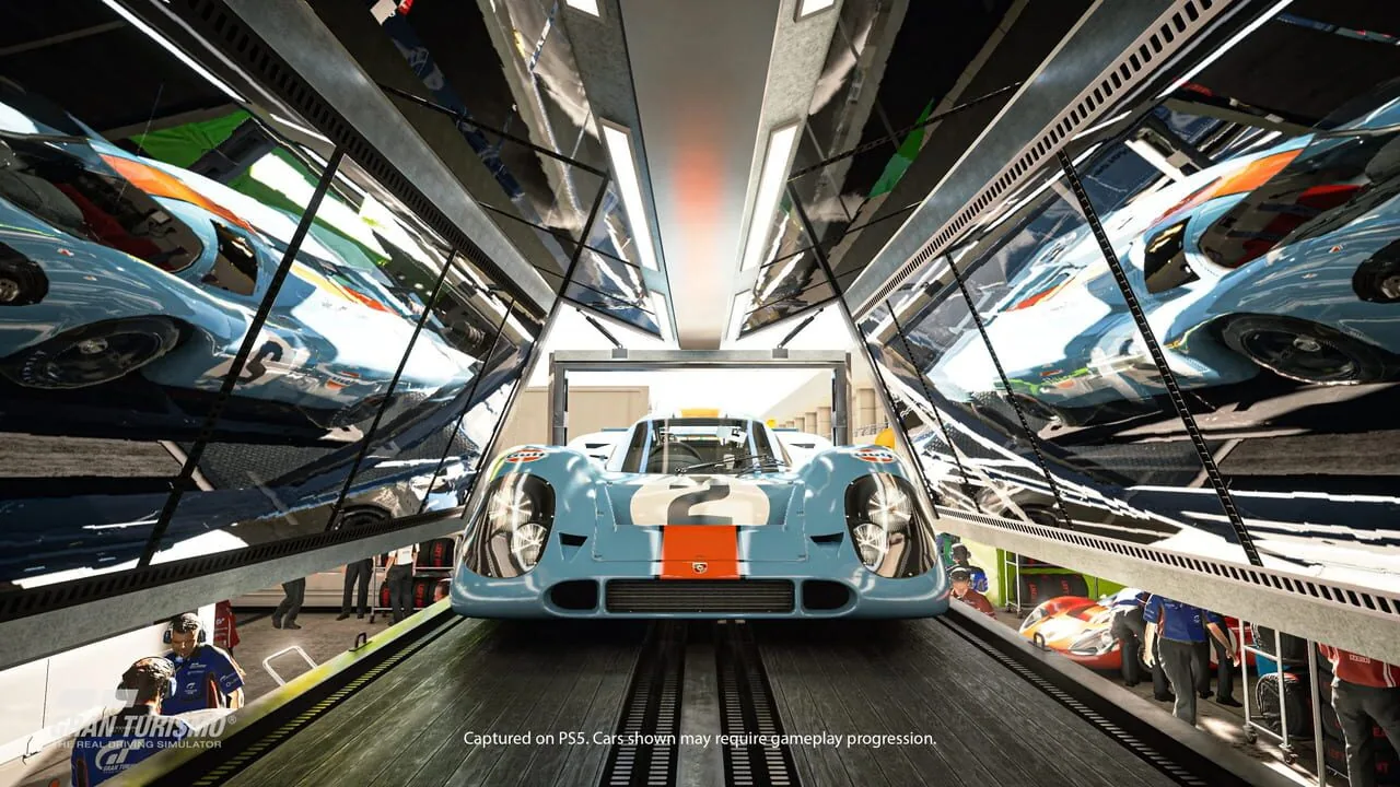 Gran Turismo 7 gameplay on PlayStation 4