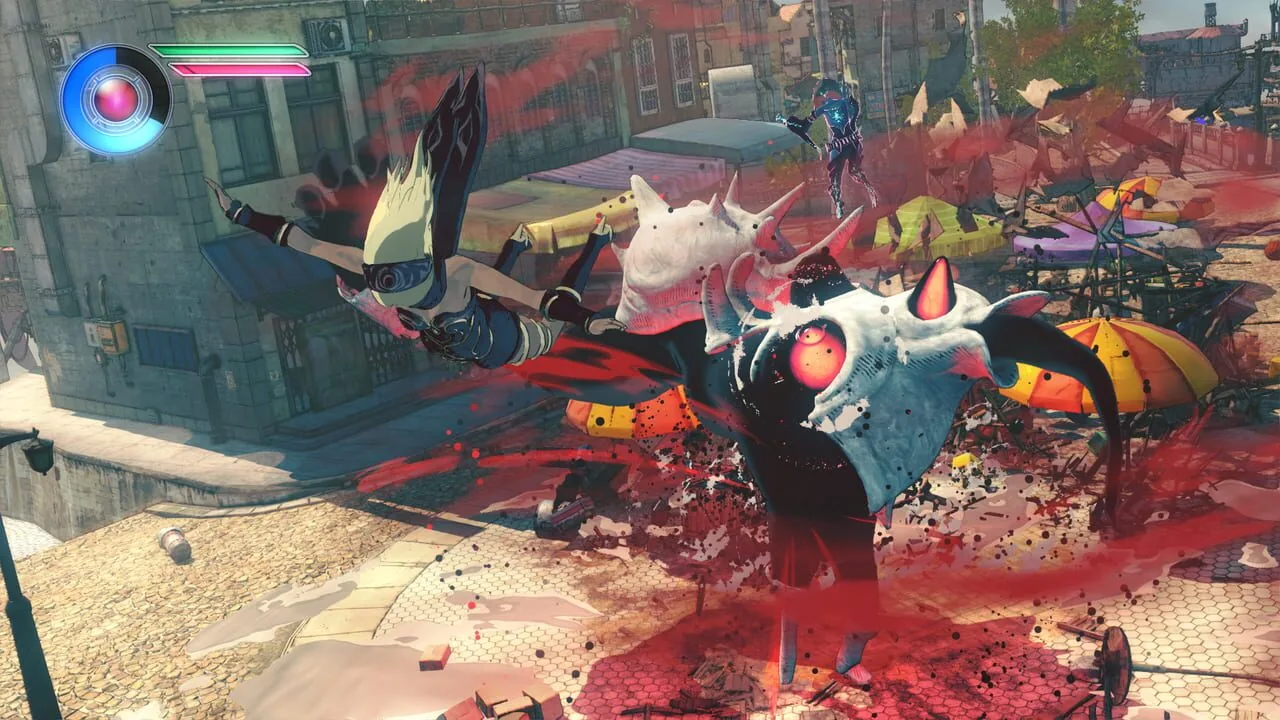 Gravity Rush 2 gameplay on PlayStation 4