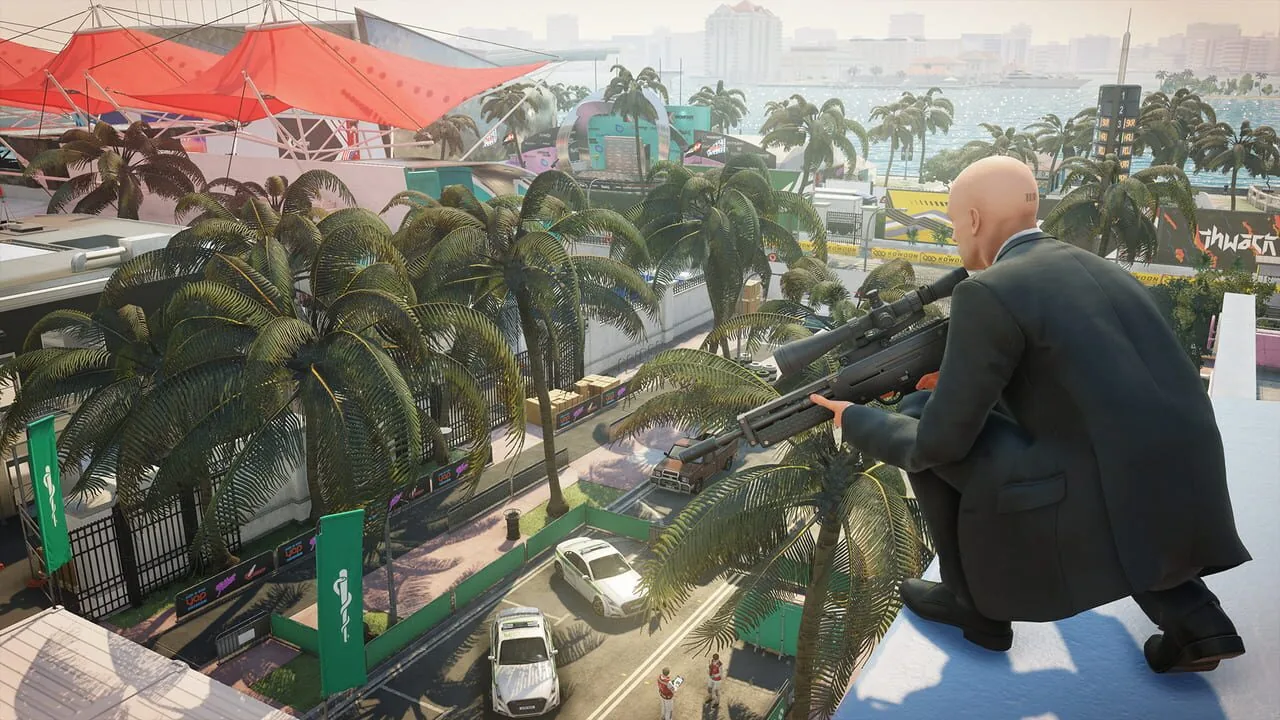 Hitman 2 gameplay on PlayStation 4
