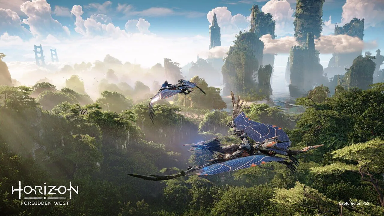Horizon Forbidden West gameplay on PlayStation 4