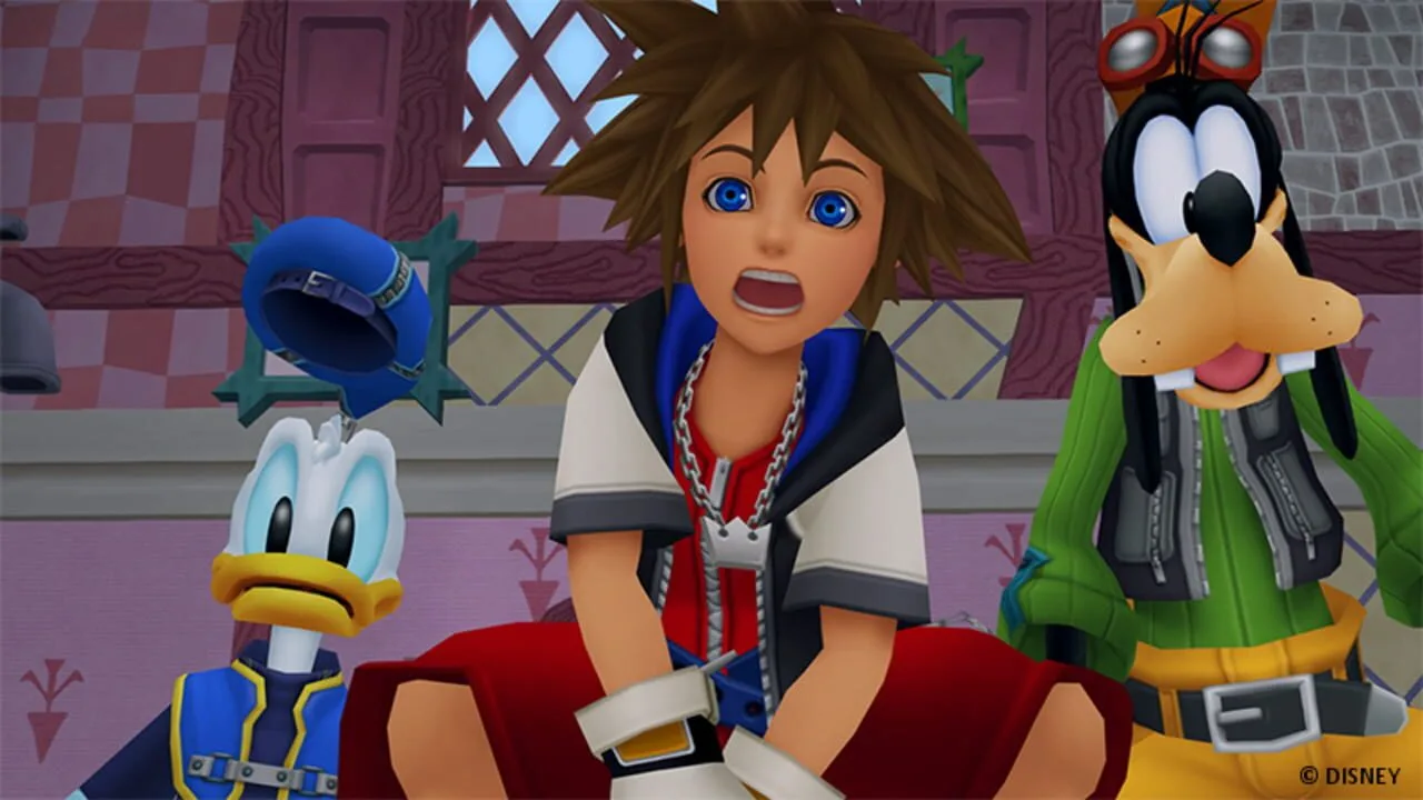 Kingdom Hearts HD 1.5 + 2.5 Remix gameplay on PlayStation 4