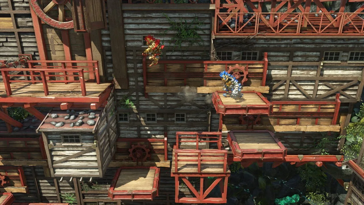 Knack II gameplay on PlayStation 4