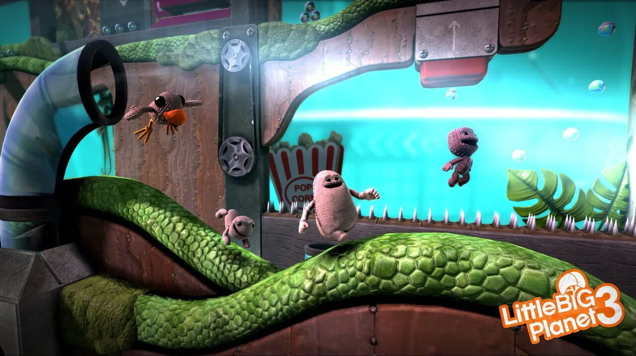 LittleBigPlanet 3 gameplay on PlayStation 4
