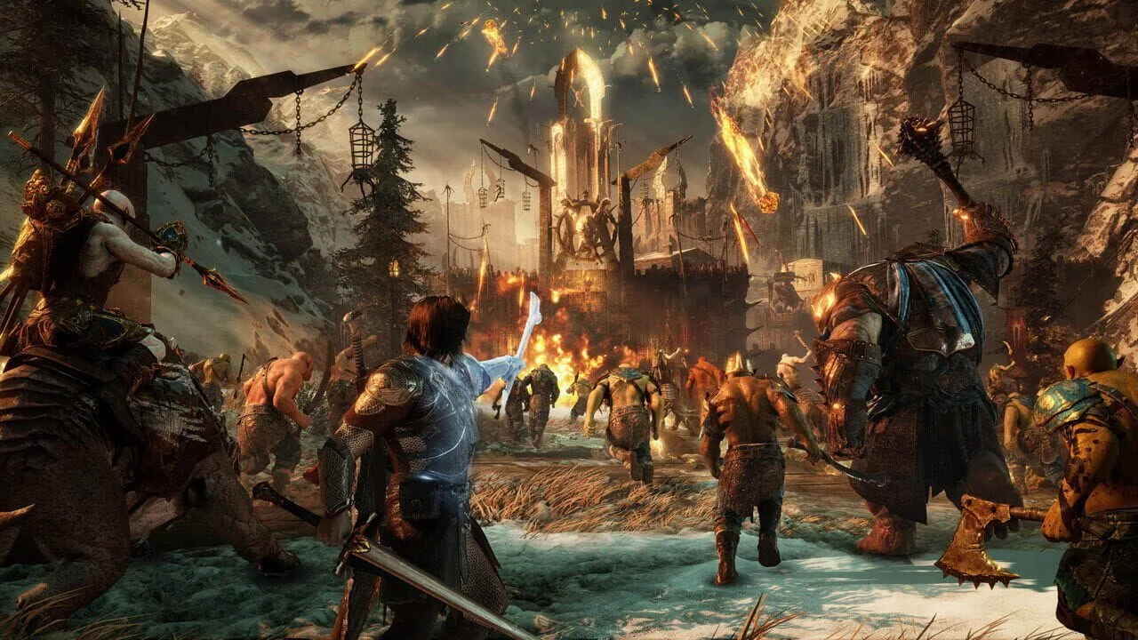 Middle-earth: Shadow of War gameplay on PlayStation 4