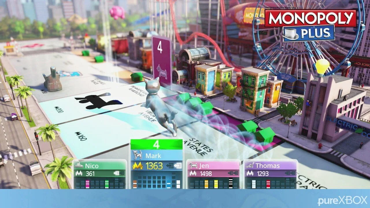 Monopoly Plus gameplay on PlayStation 4