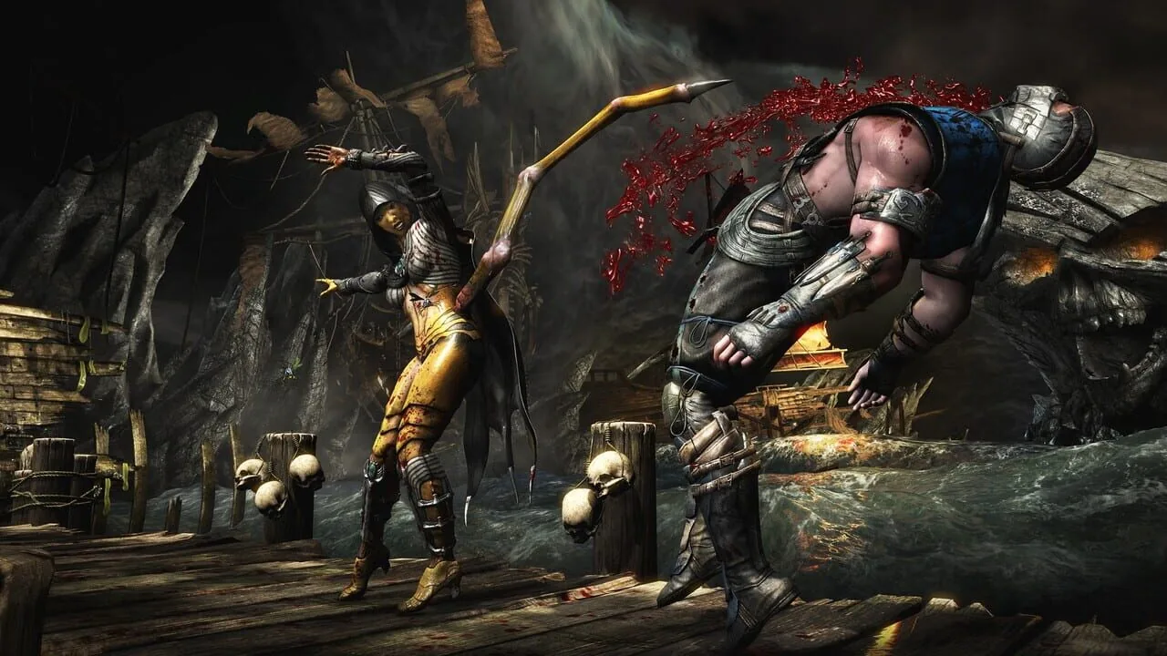 Mortal Kombat X gameplay on PlayStation 4