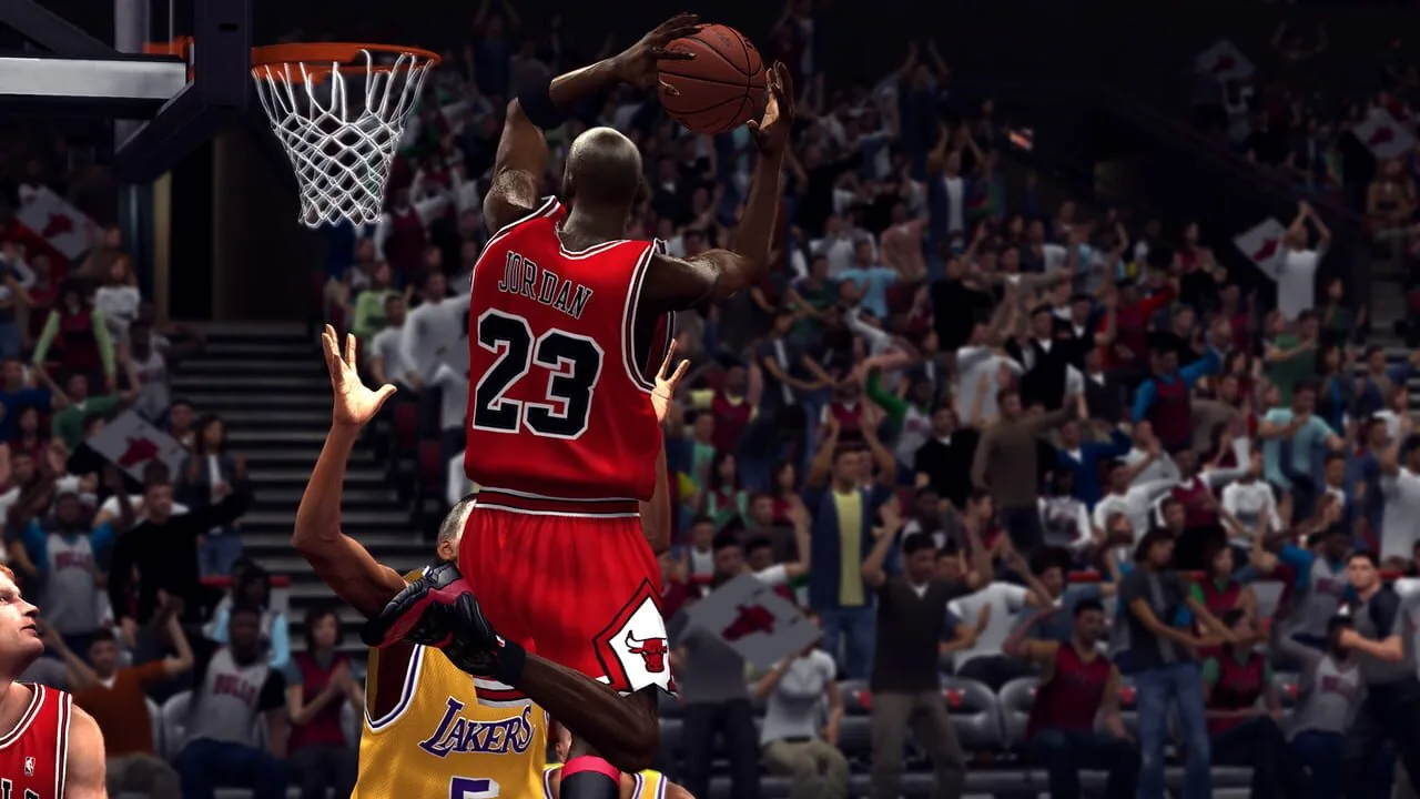 NBA 2K14 gameplay on PlayStation 4