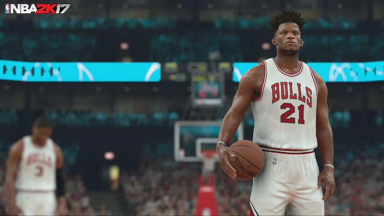 NBA 2K17 gameplay on PlayStation 4