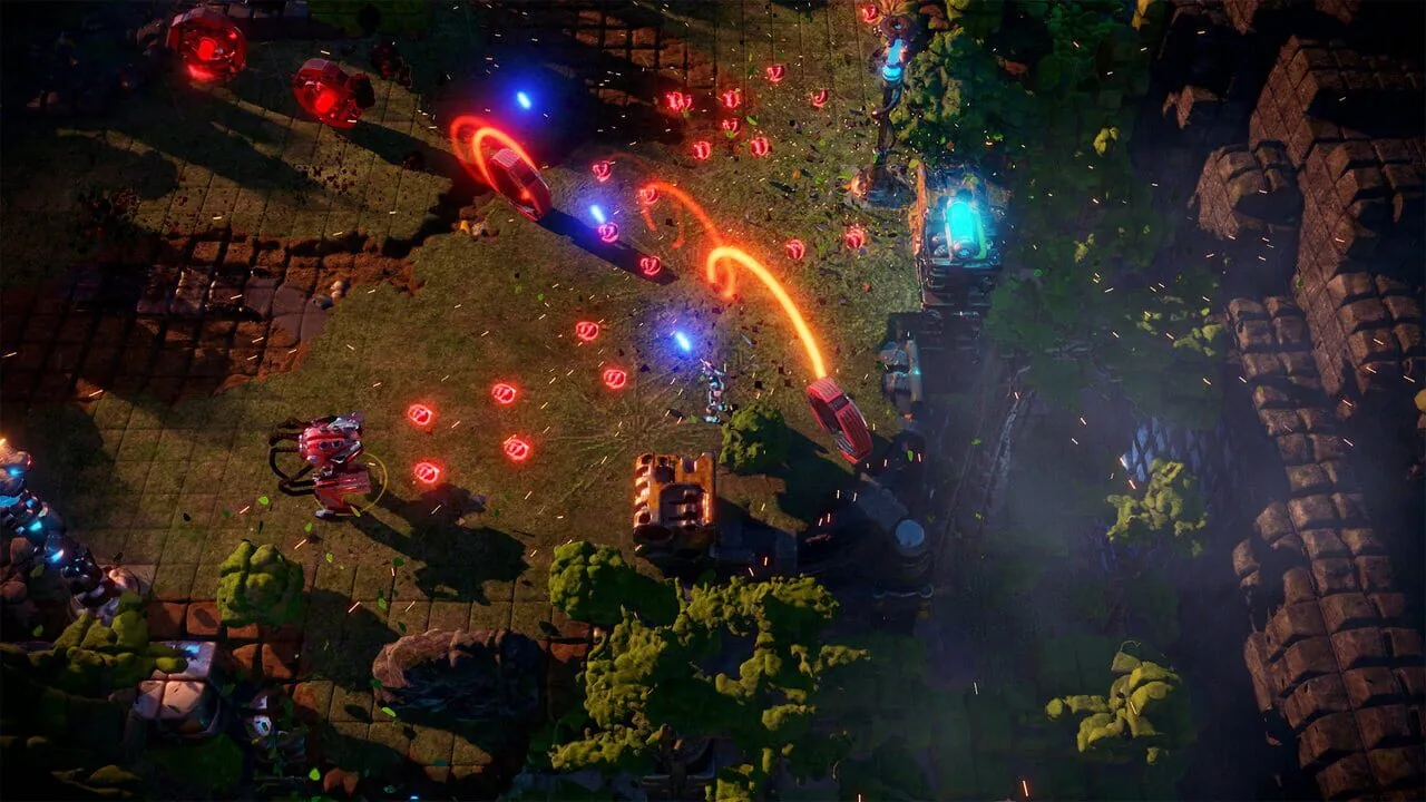 Nex Machina gameplay on PlayStation 4