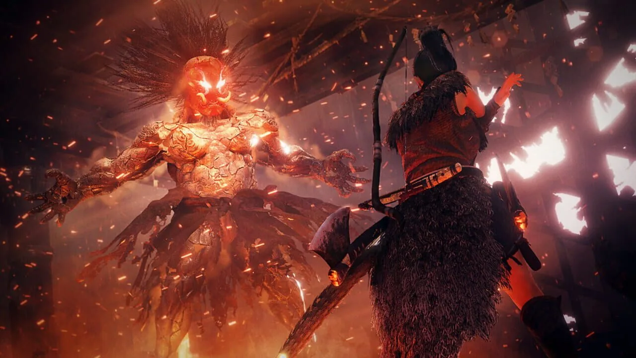 Nioh 2 gameplay on PlayStation 4