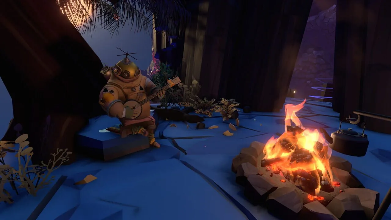 Outer Wilds gameplay on PlayStation 4