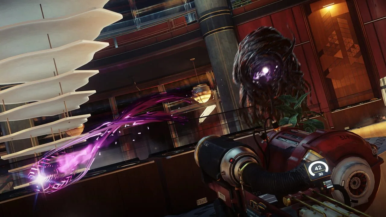 Prey gameplay on PlayStation 4
