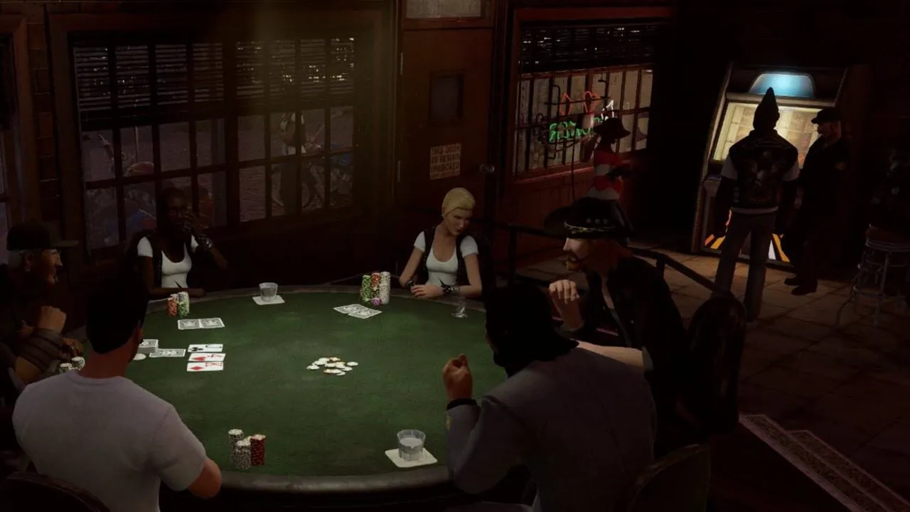 Prominence Poker gameplay on PlayStation 4
