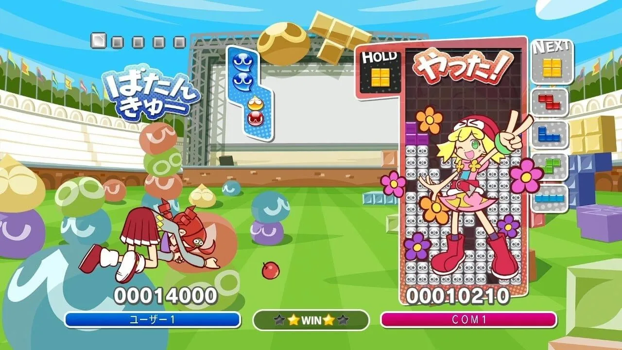 Puyo Puyo Tetris screenshot 2