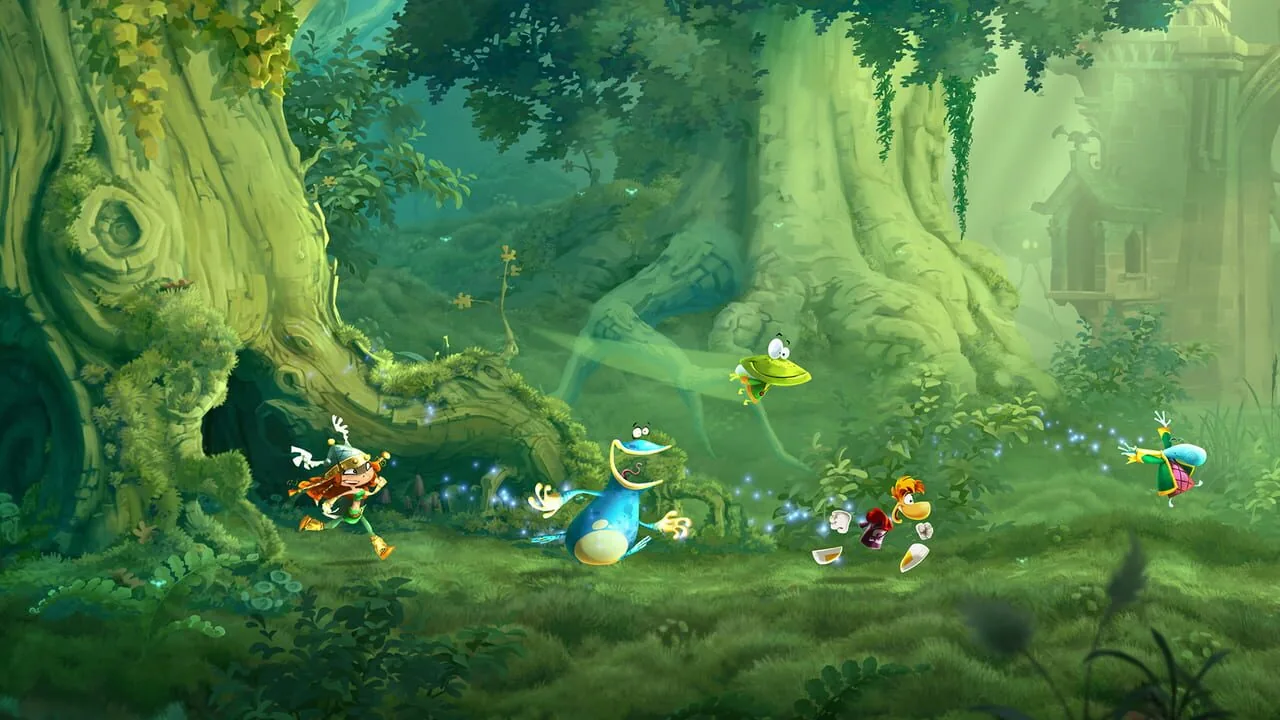 Rayman Legends gameplay on PlayStation 4