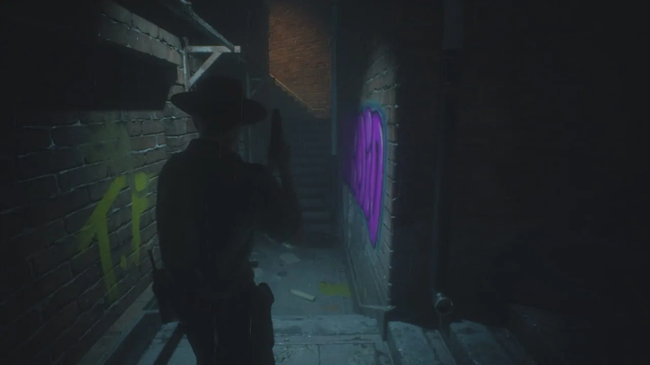 Resident Evil 2 gameplay on PlayStation 4