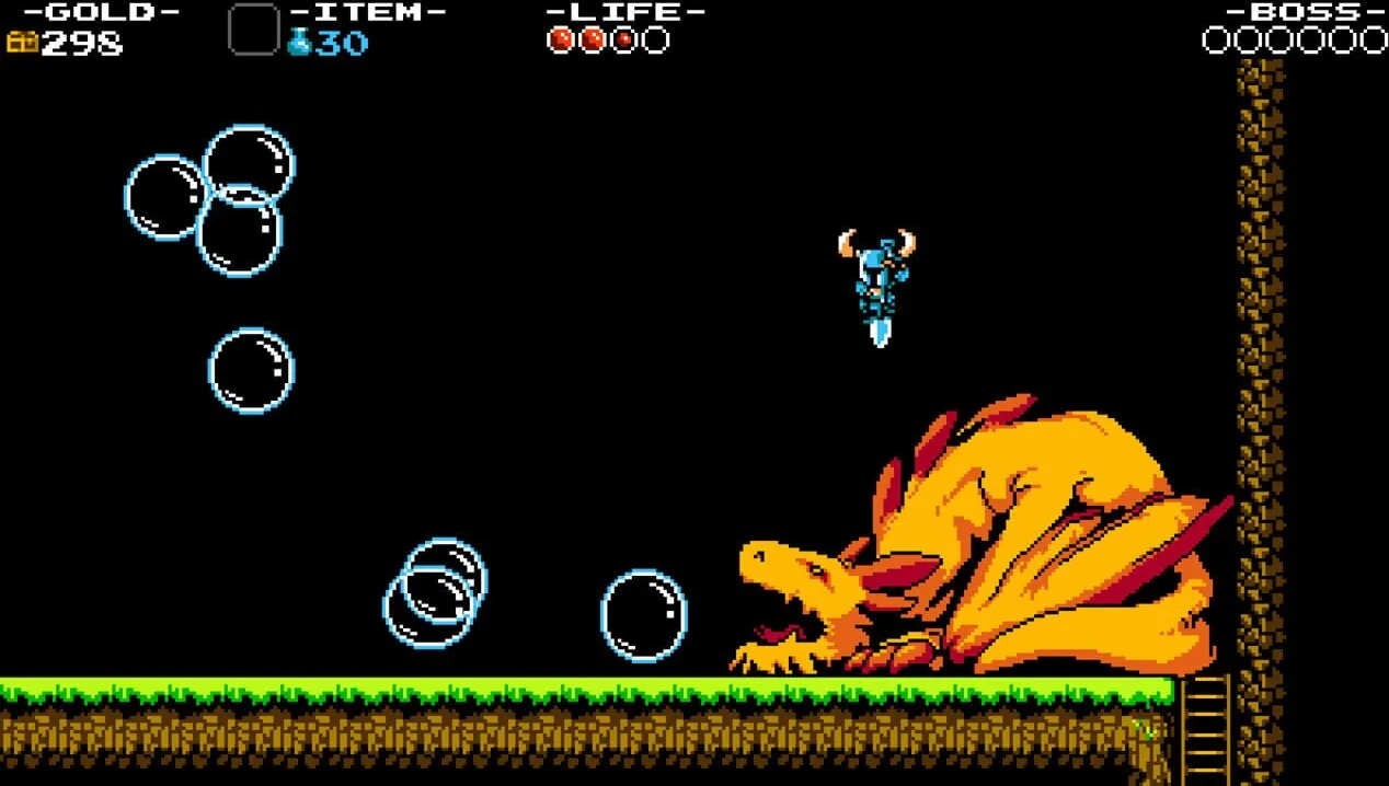 Shovel Knight gameplay on PlayStation 4