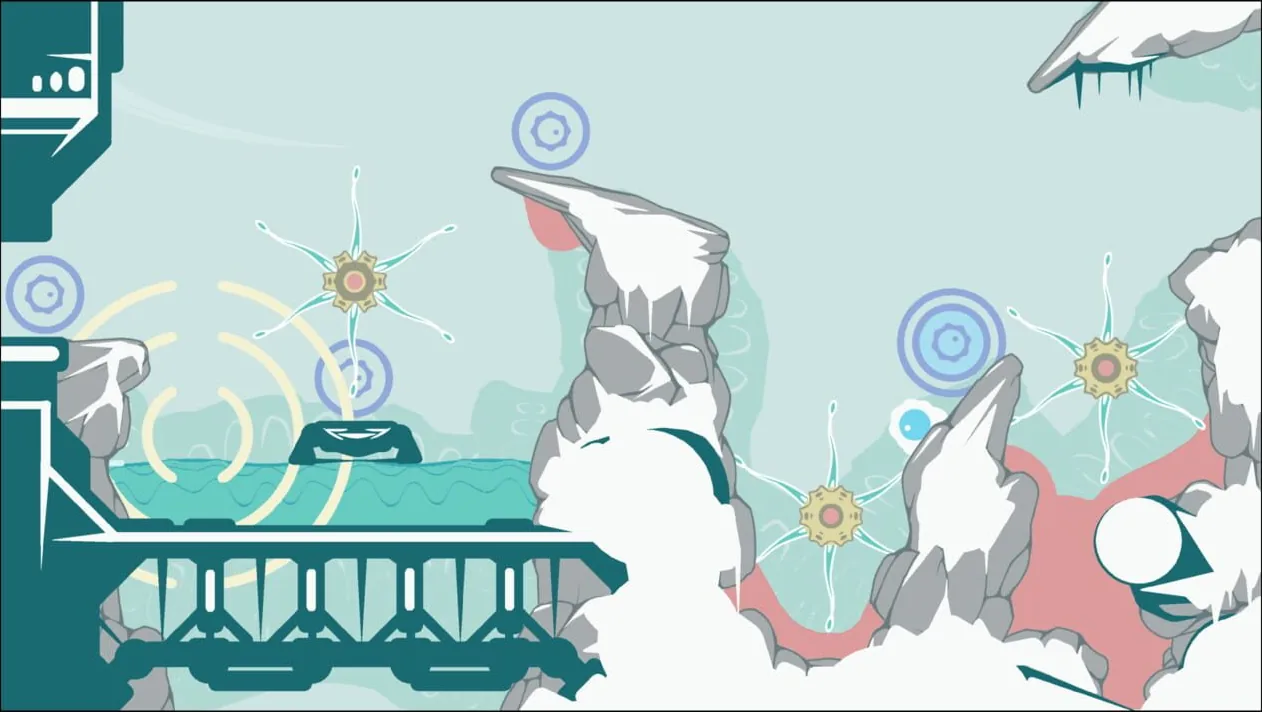 Sound Shapes gameplay on PlayStation 4