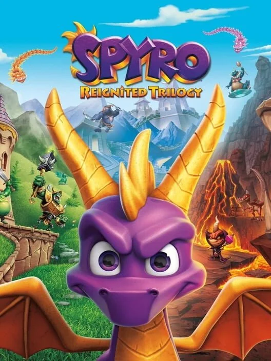 Spyro Reignited Trilogy box art
